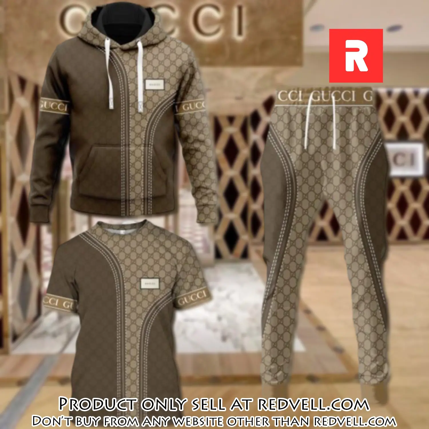 Gucci luxury brand combo tshirt hoodie long pants set trending 24 outfit sport lcs1031 rv4452580